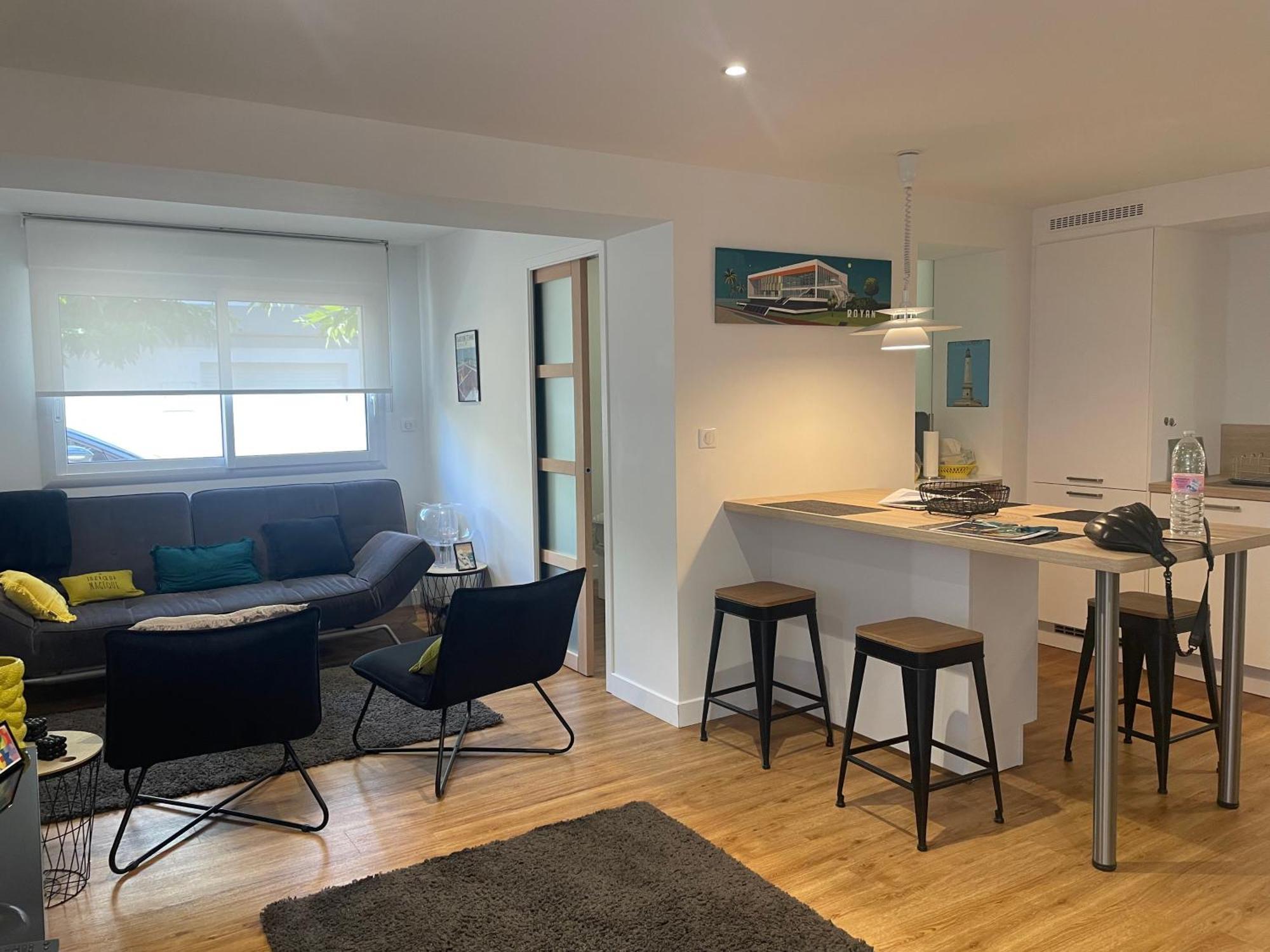 L'Auguste - Appartement Terrasse, 450M De La Plage Роаян Екстериор снимка